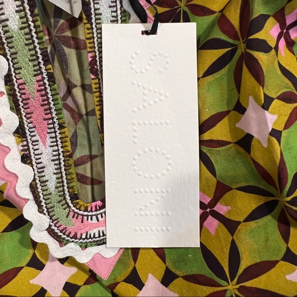 SALONI Ashley Floral Print Cotton Babydoll Minidress (4) - Picture 11 of 13